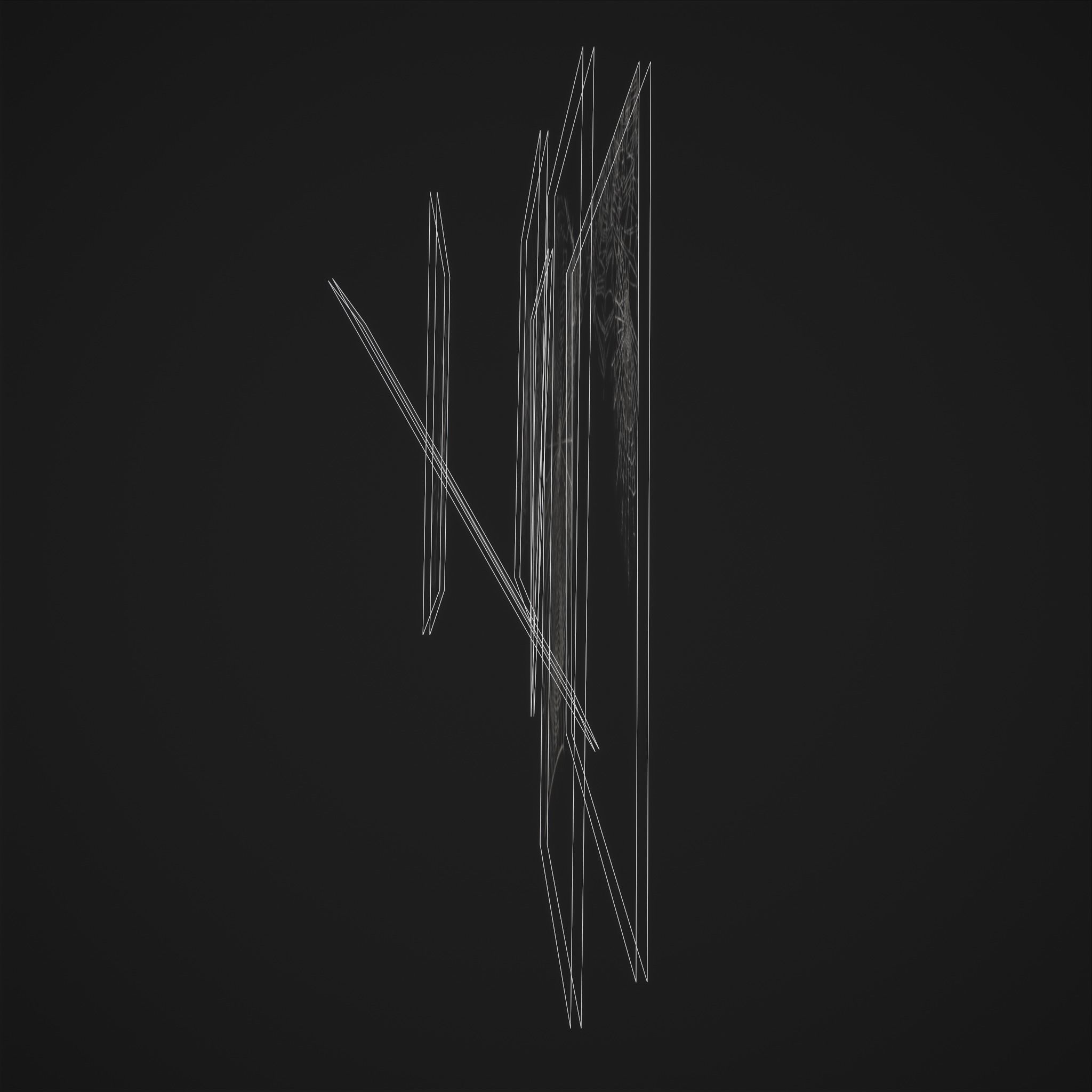 Spider Webs Low-poly 3D model_20