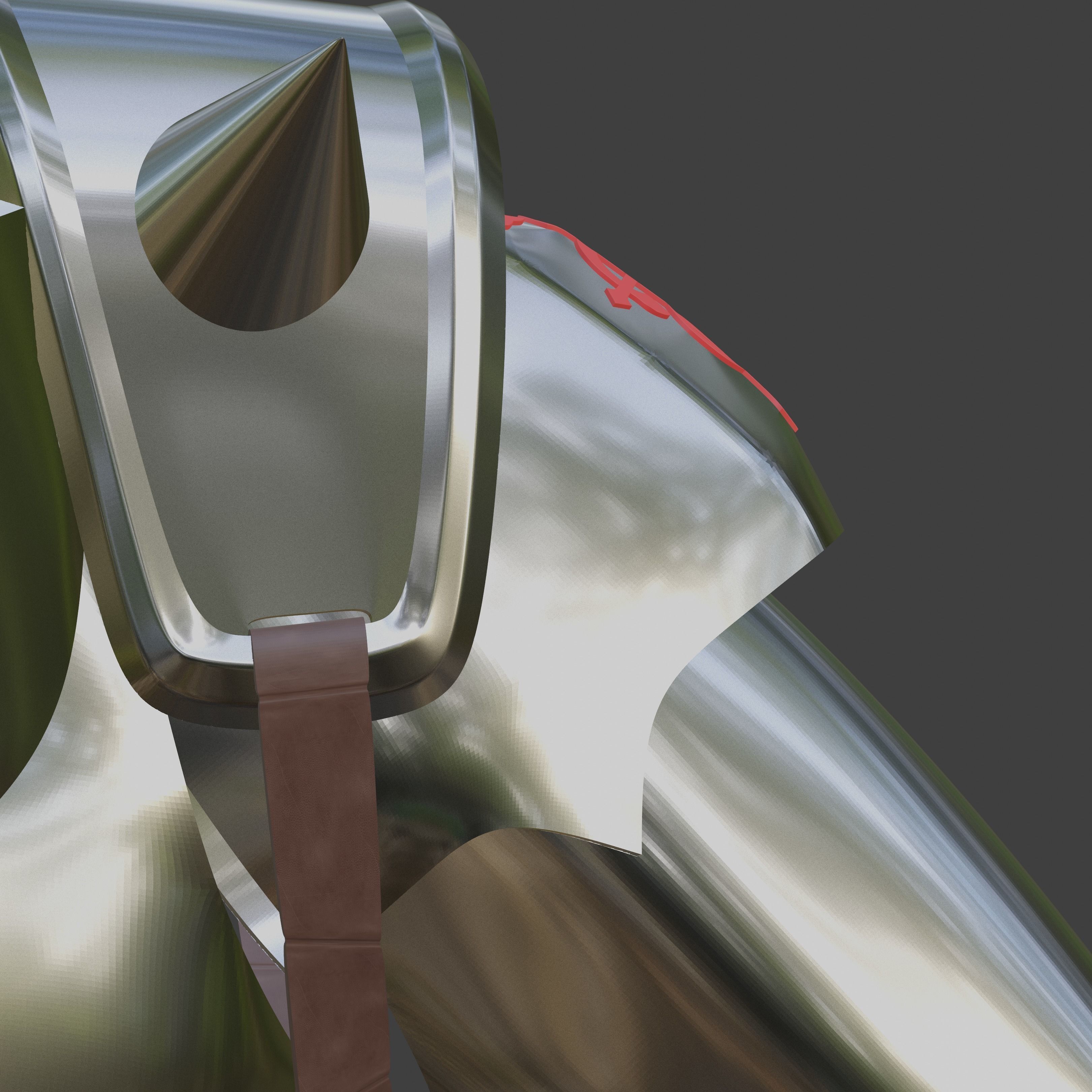 Alphonse Elric inspired Full Suit of Armor 3D print model_8