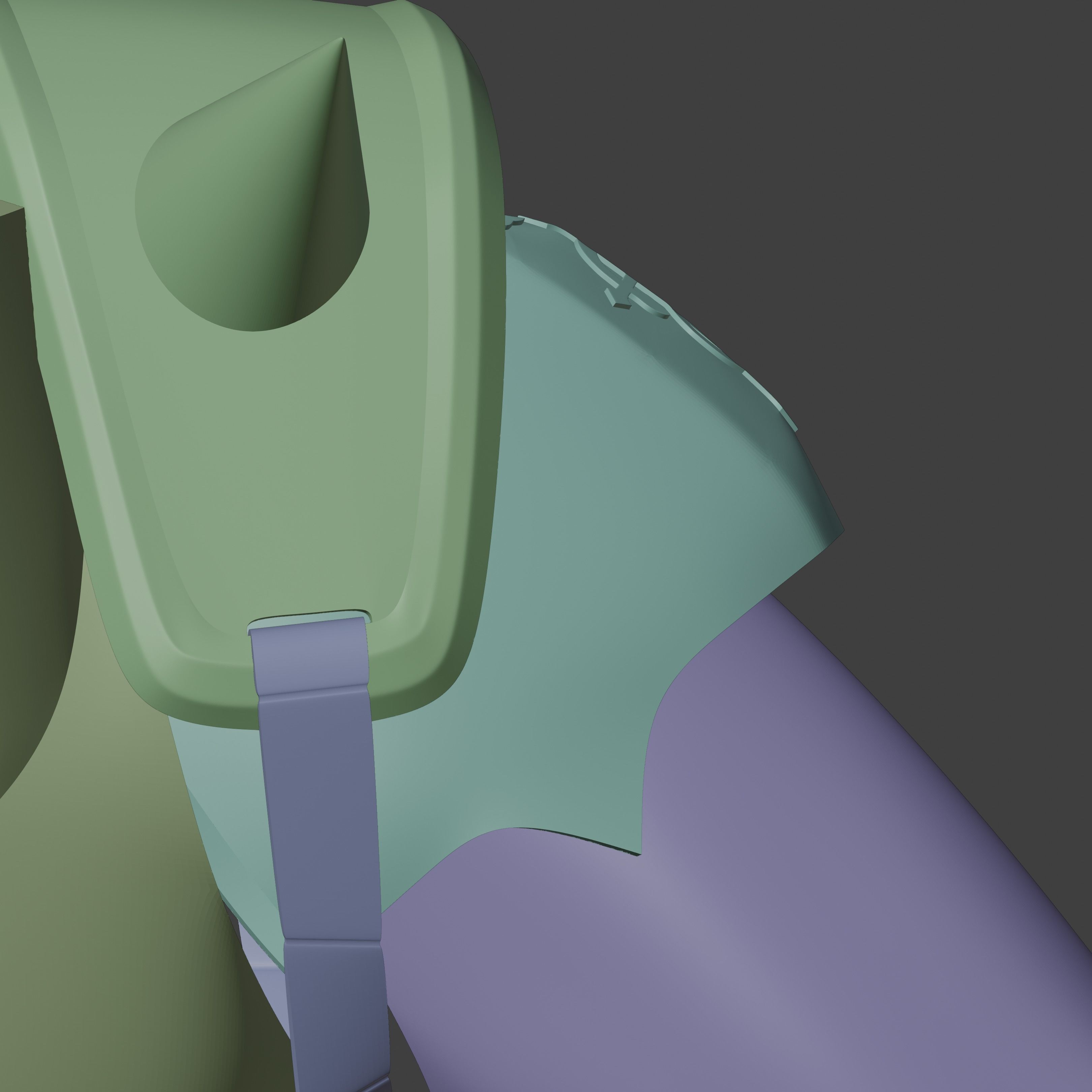 Alphonse Elric inspired Full Suit of Armor 3D print model_15