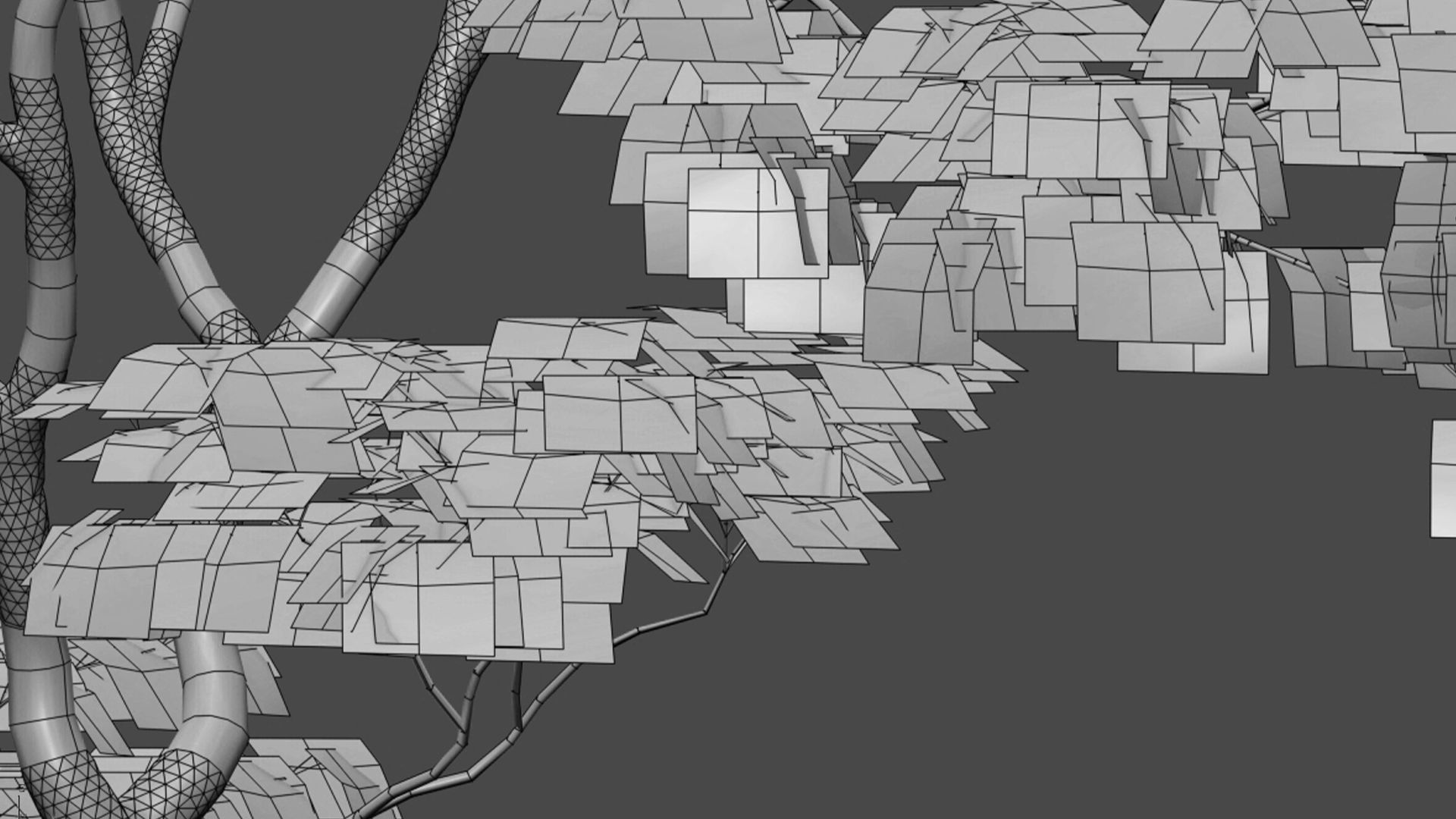 Chinese garden  3D model_4