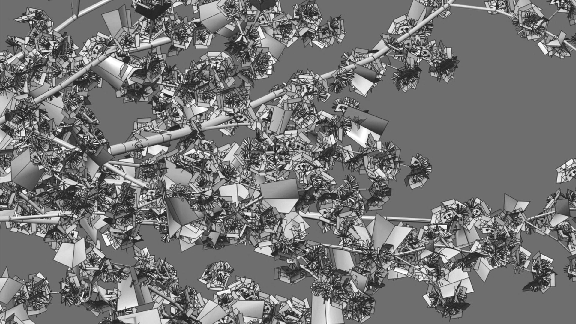 Chinese garden  3D model_35