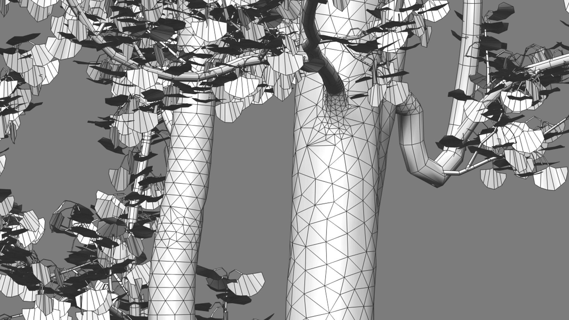 Chinese garden  3D model_16