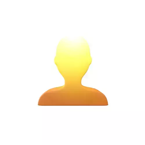 Bust in Silhouette v1 008 Low-poly 3D model