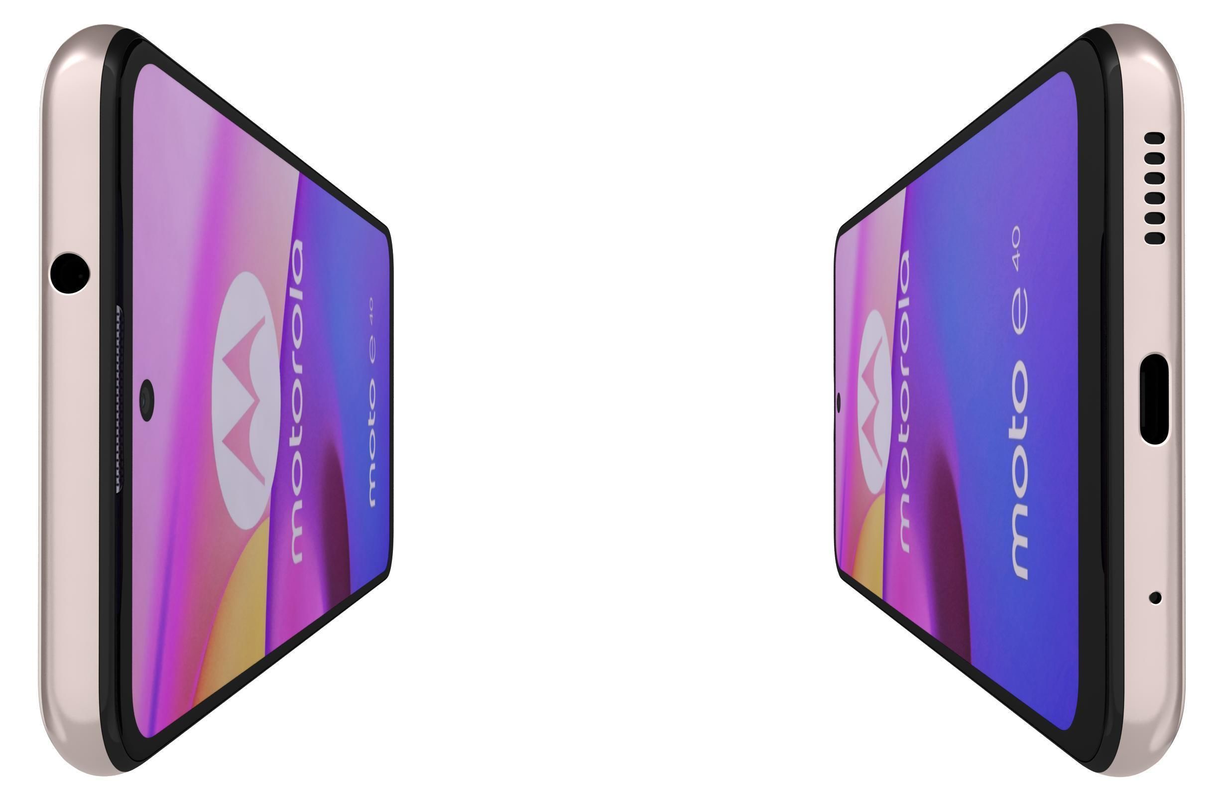 Motorola Moto E40 Gold 3D model_9