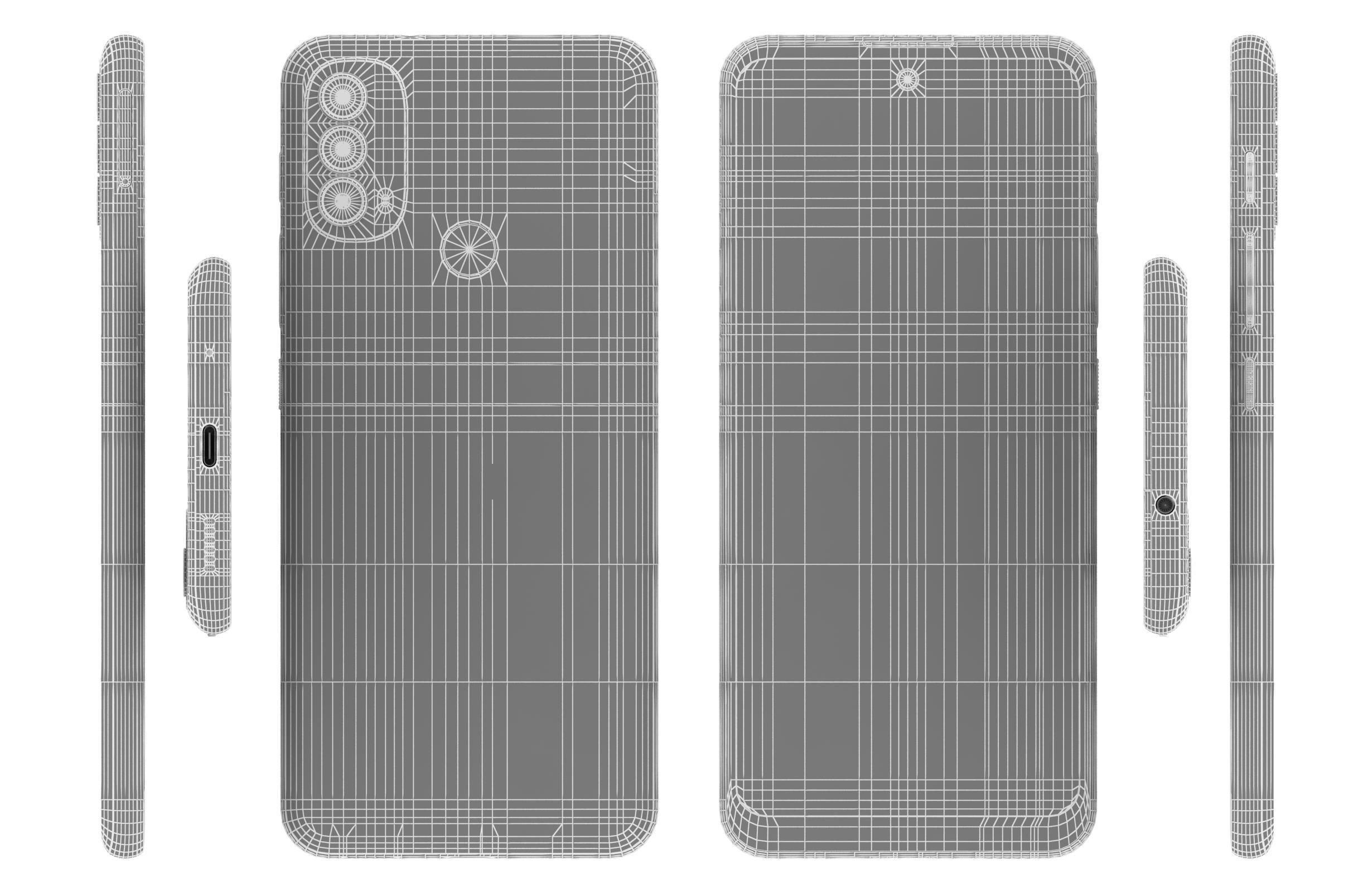 Motorola Moto E40 Gold 3D model_16