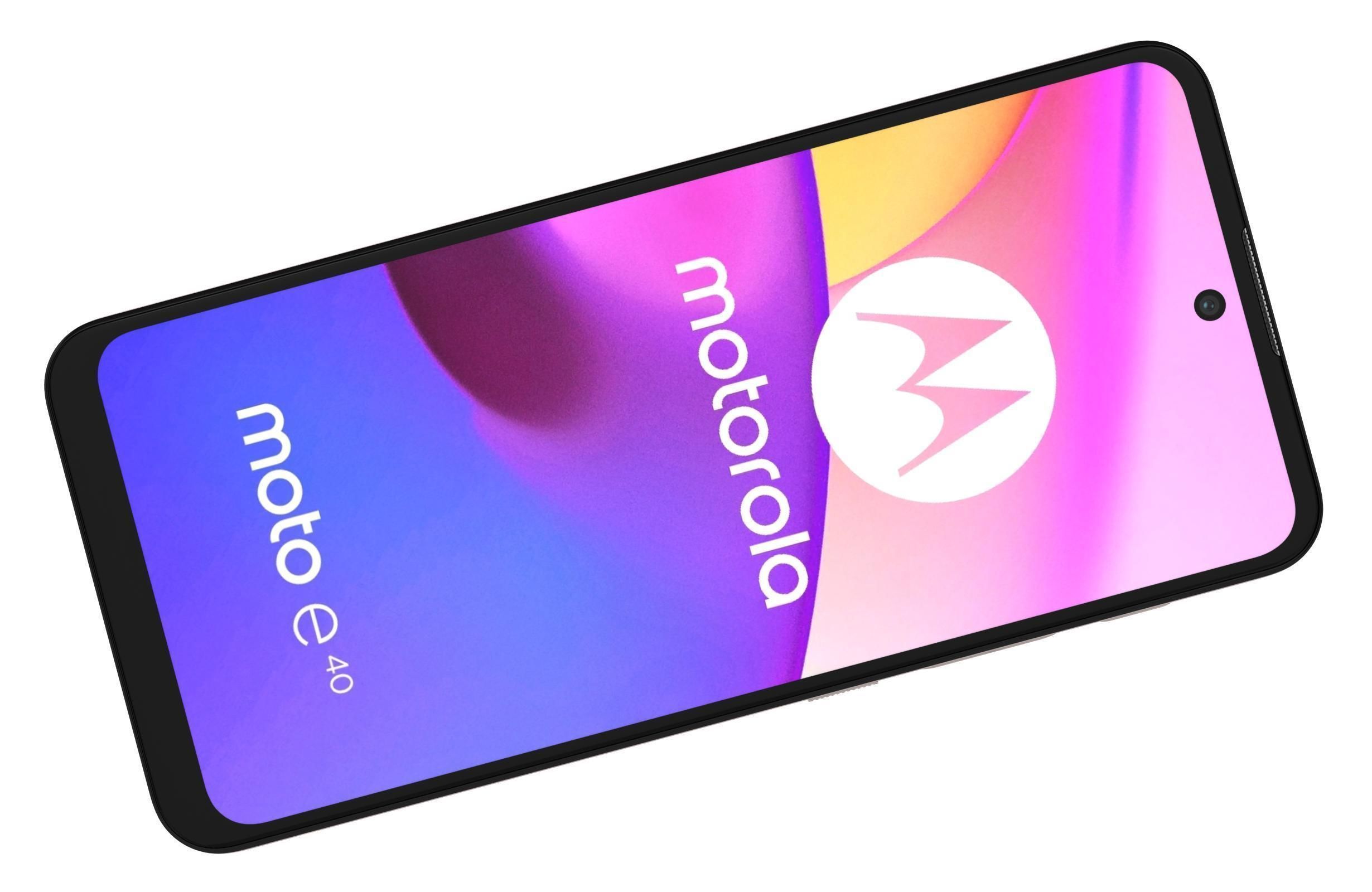 Motorola Moto E40 Gold 3D model_10