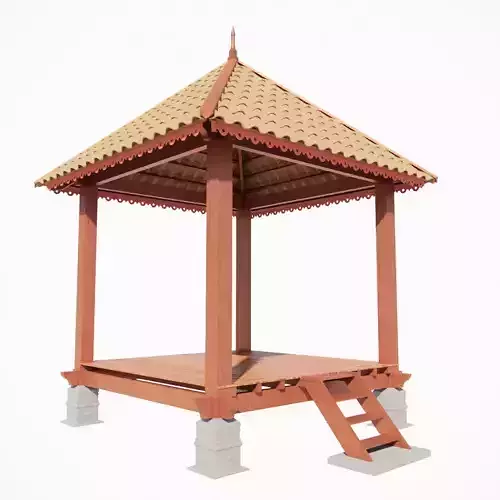 Malaysia Pavilion 1 3D model