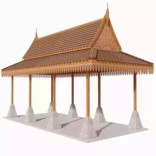 Malaysia Pavilion Limas 3D model
