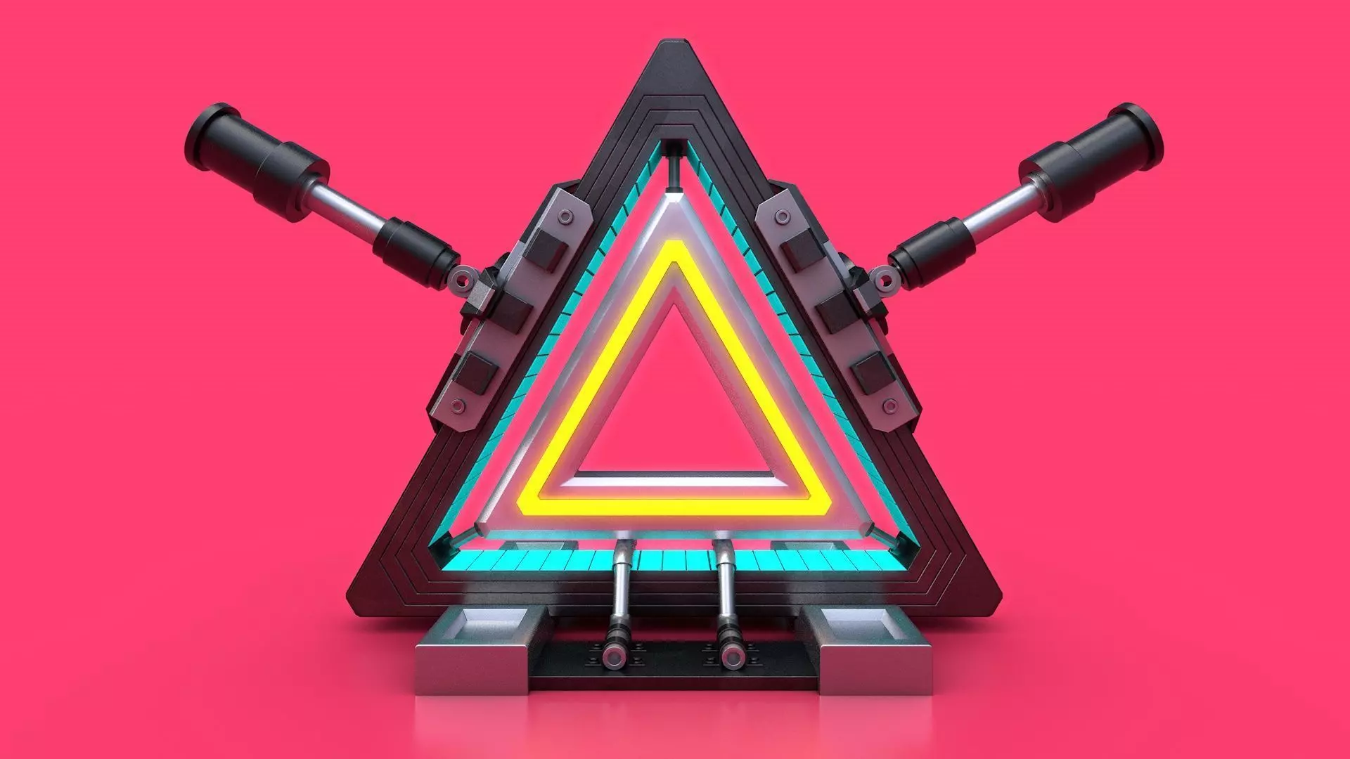 Glowing Object 3D model_0