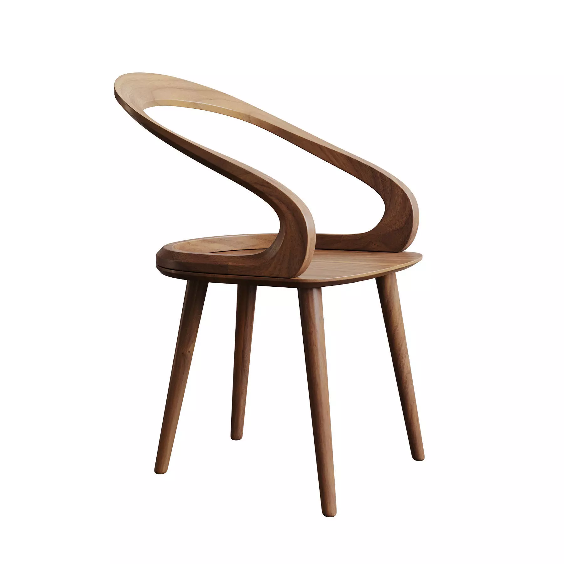 Dining Chair ID 157 3D model_0