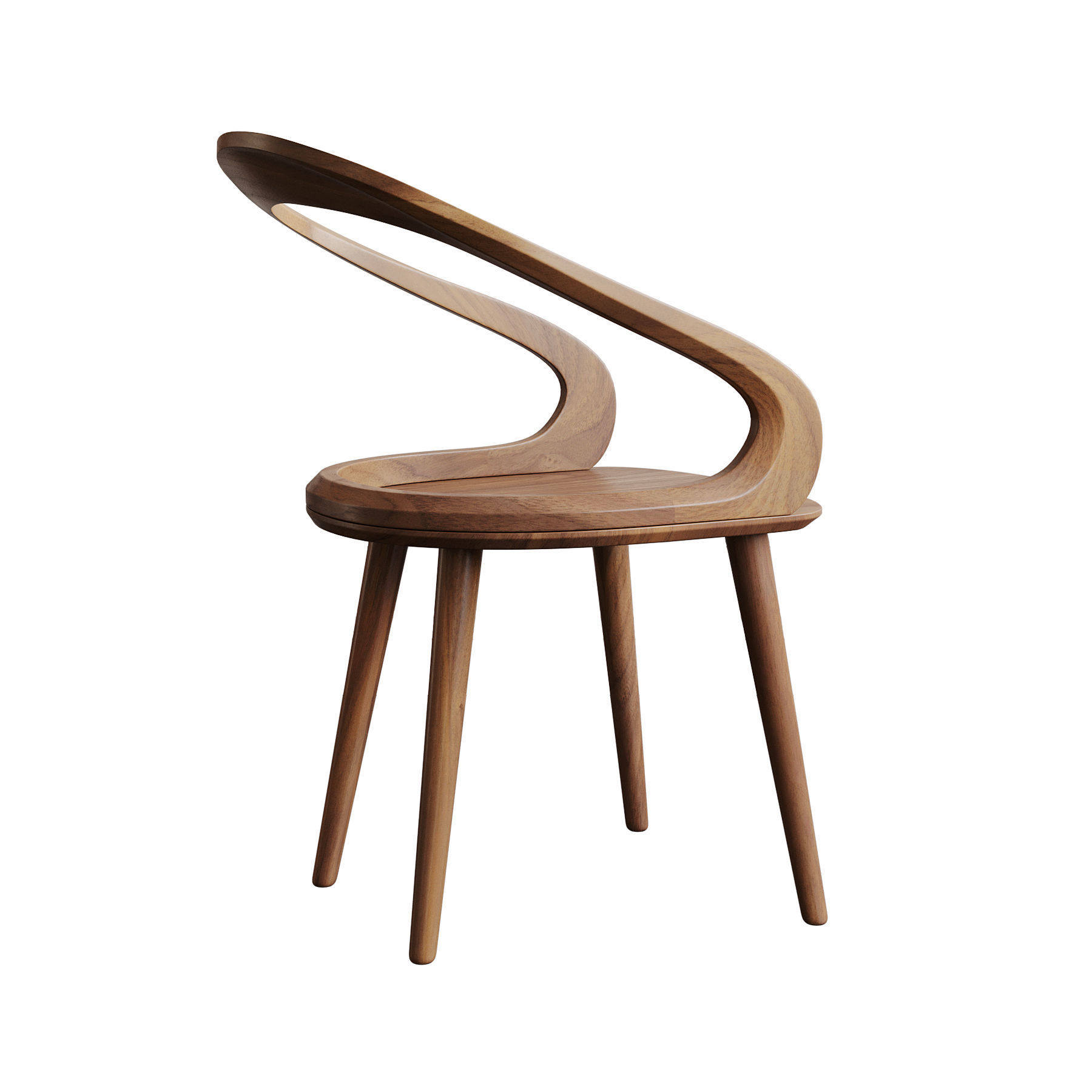 Dining Chair ID 157 3D model_1