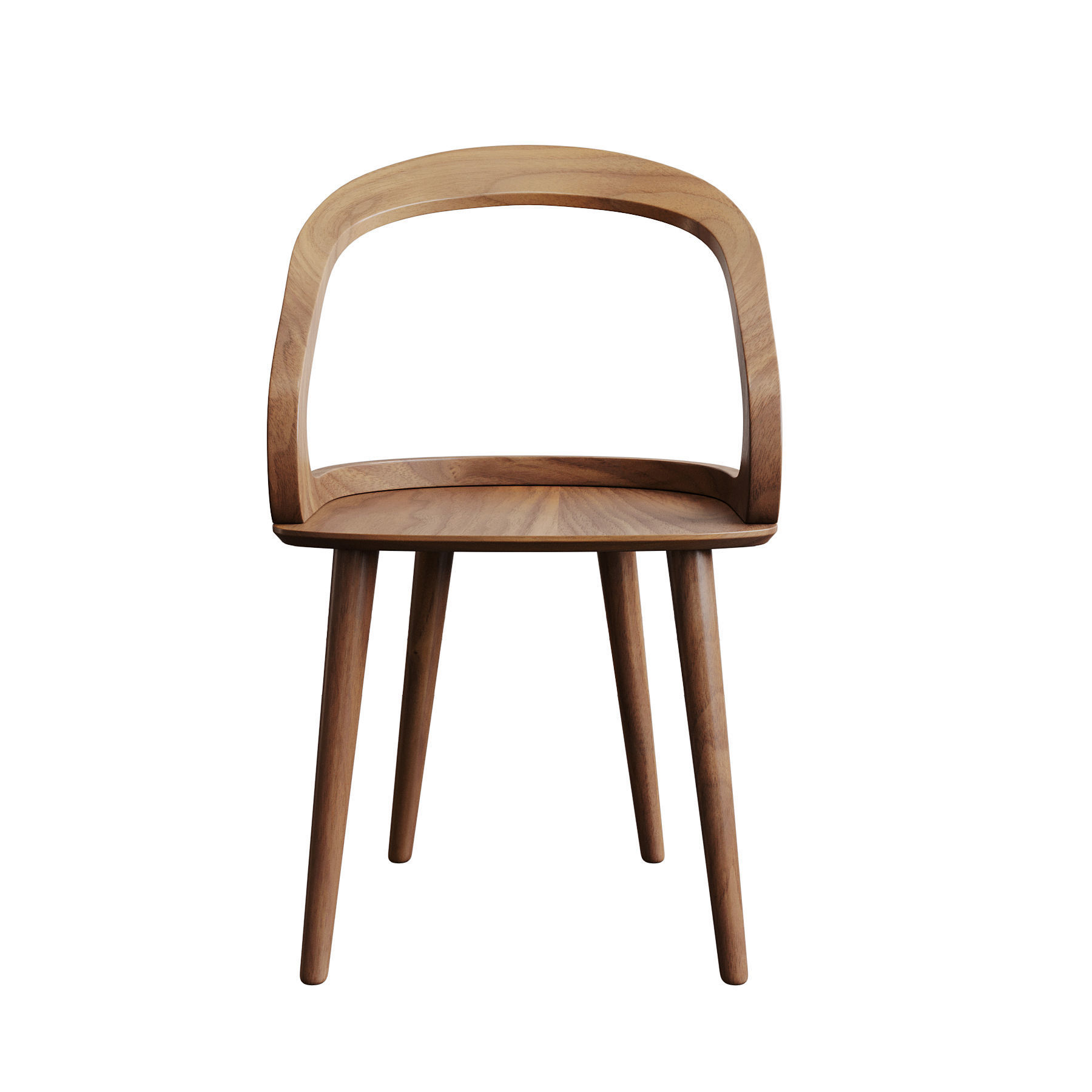 Dining Chair ID 157 3D model_2