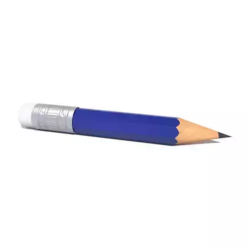 pencil 3D model