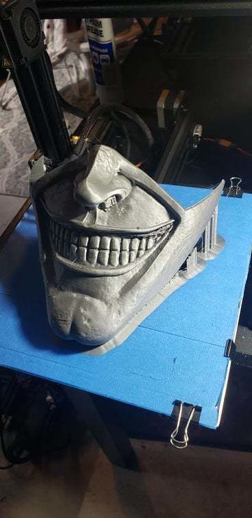 THE GRABBER FROM THE BLACK PHONE MOVIE 2 PART MASK STL 3D print model_3
