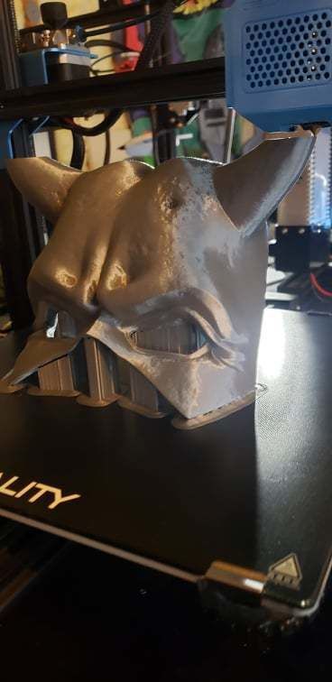 THE GRABBER FROM THE BLACK PHONE MOVIE 2 PART MASK STL 3D print model_5