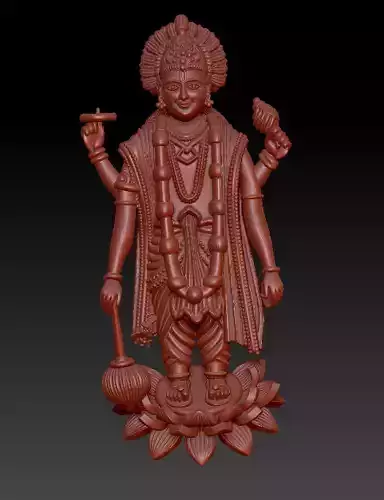 South new model Vishnu  ji god rhino matrix 