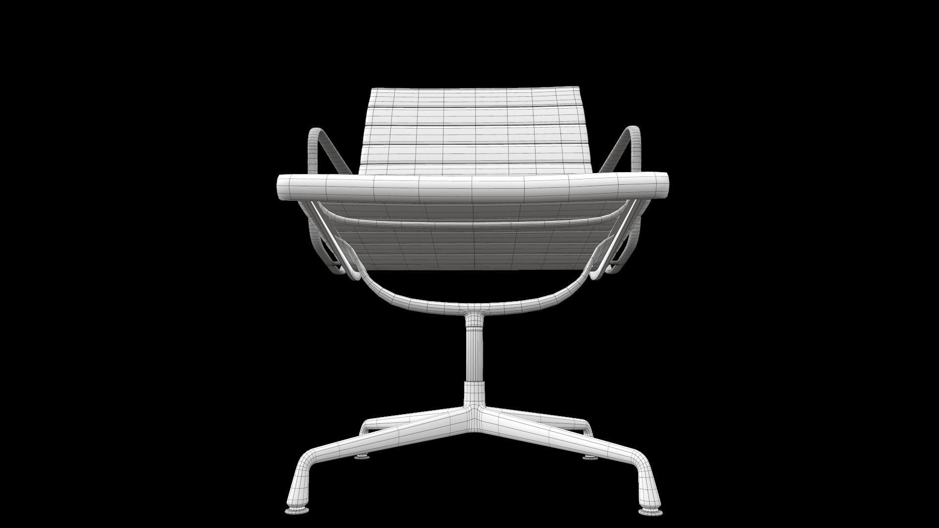 Chair eames 3D model_12