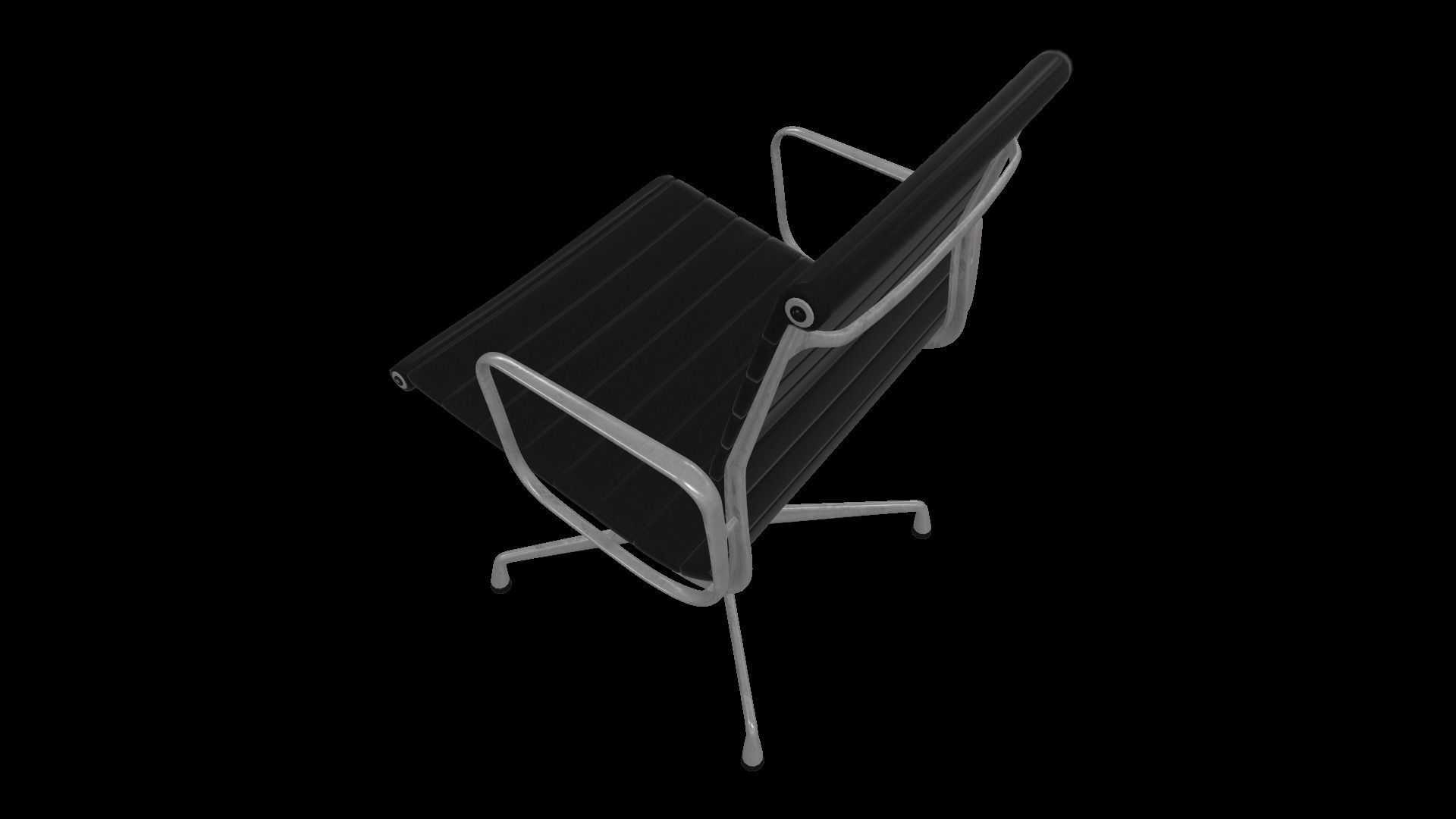 Chair eames 3D model_9