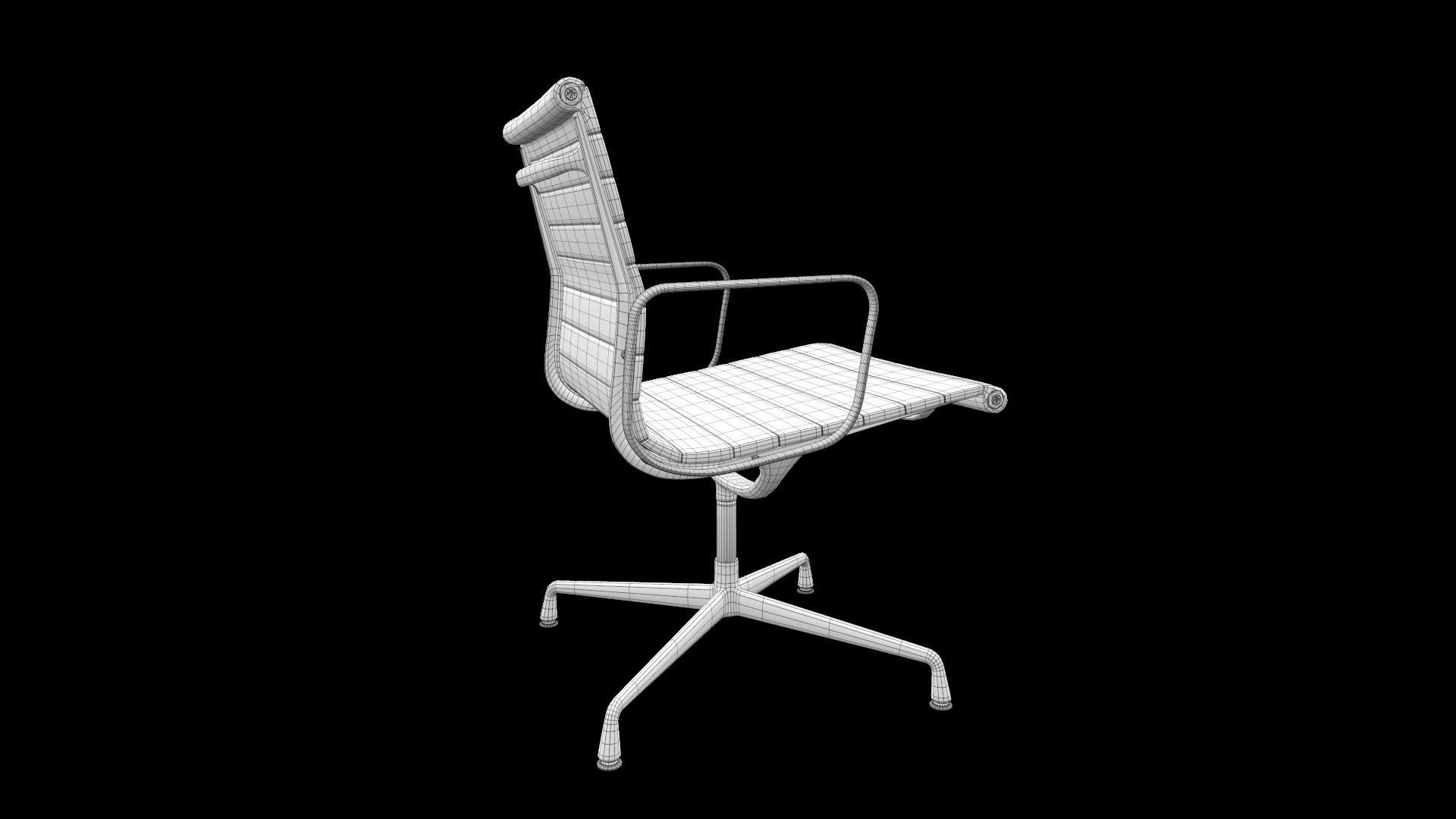 Chair eames 3D model_19
