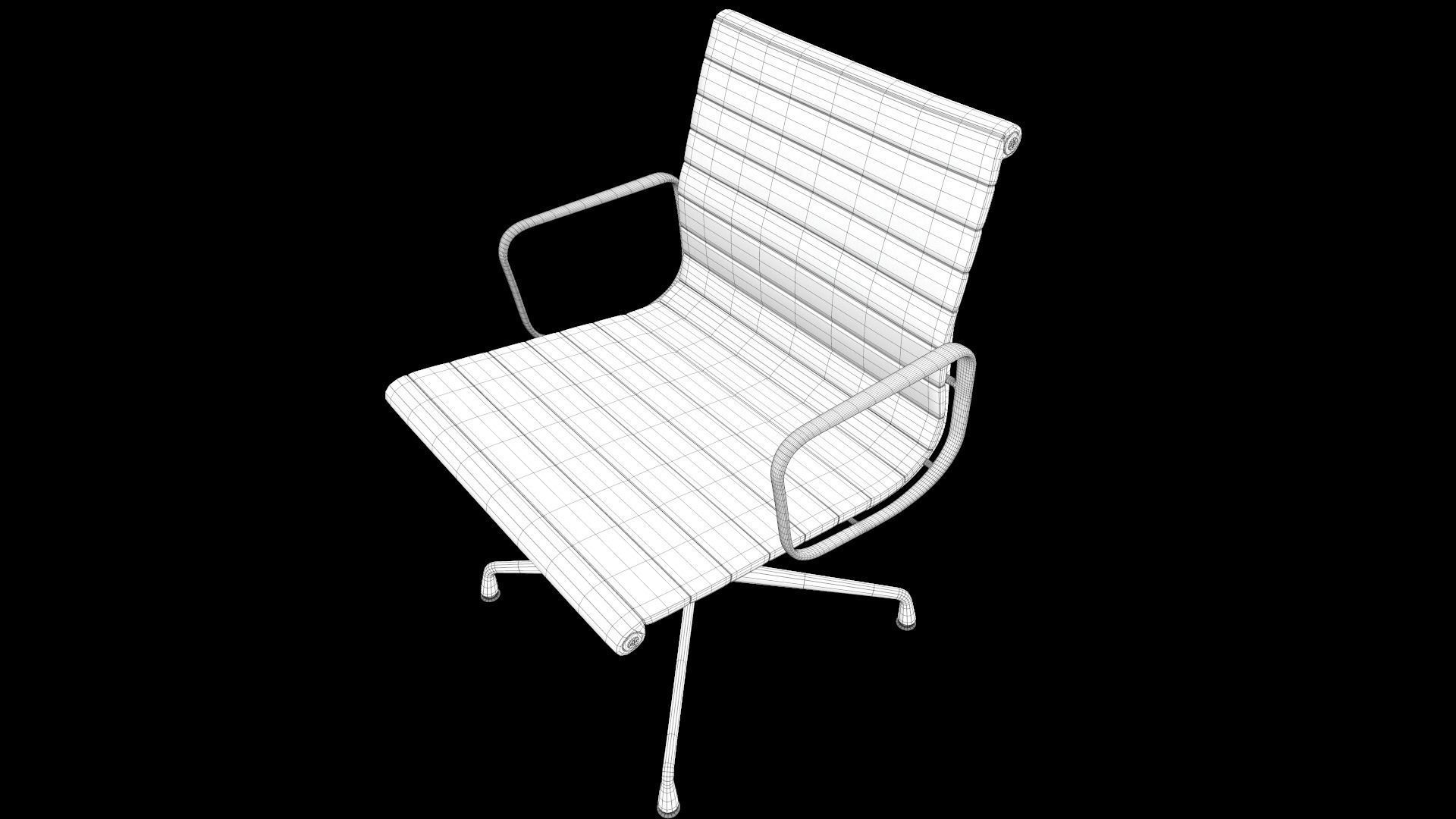 Chair eames 3D model_17