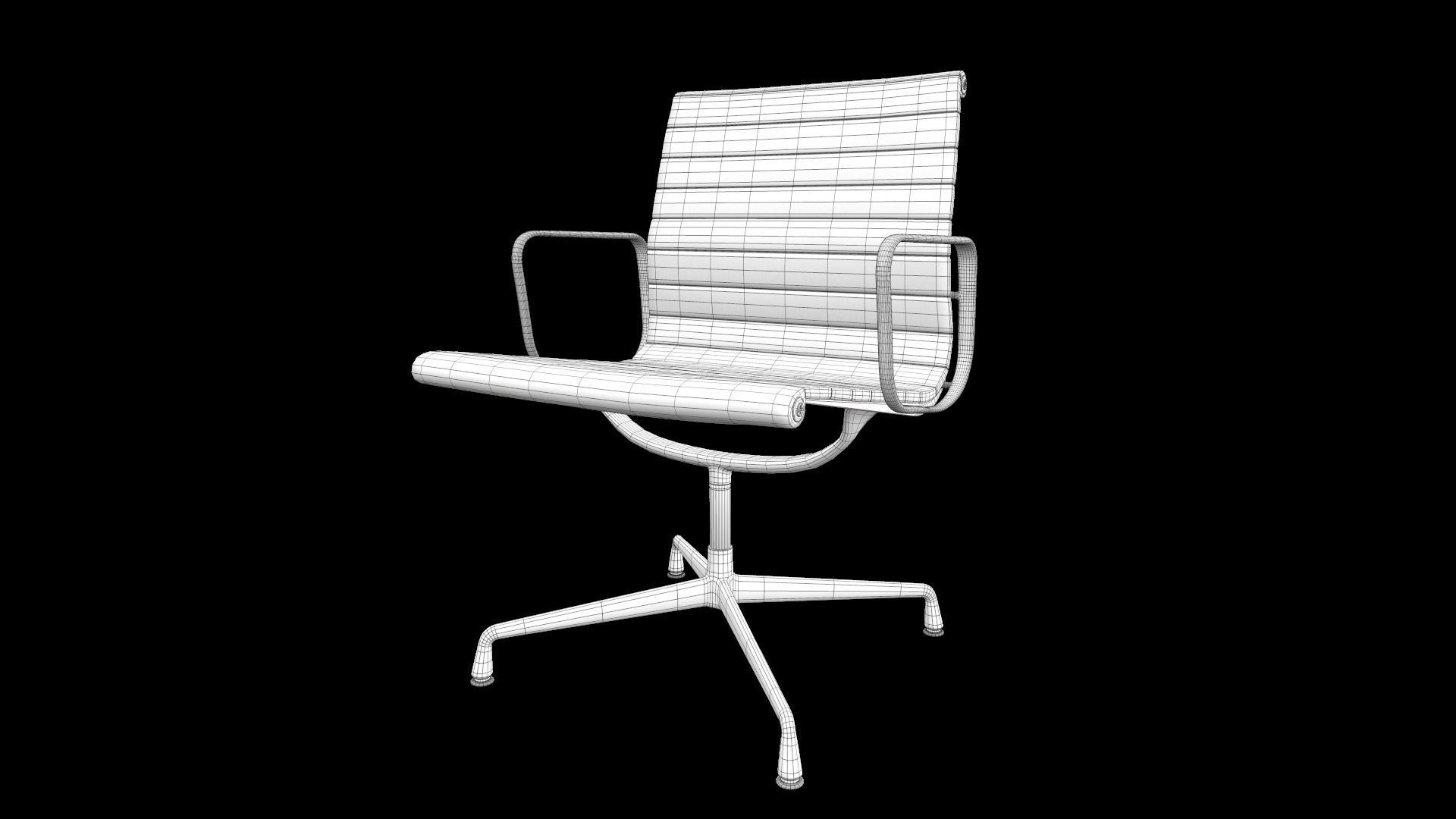Chair eames 3D model_16