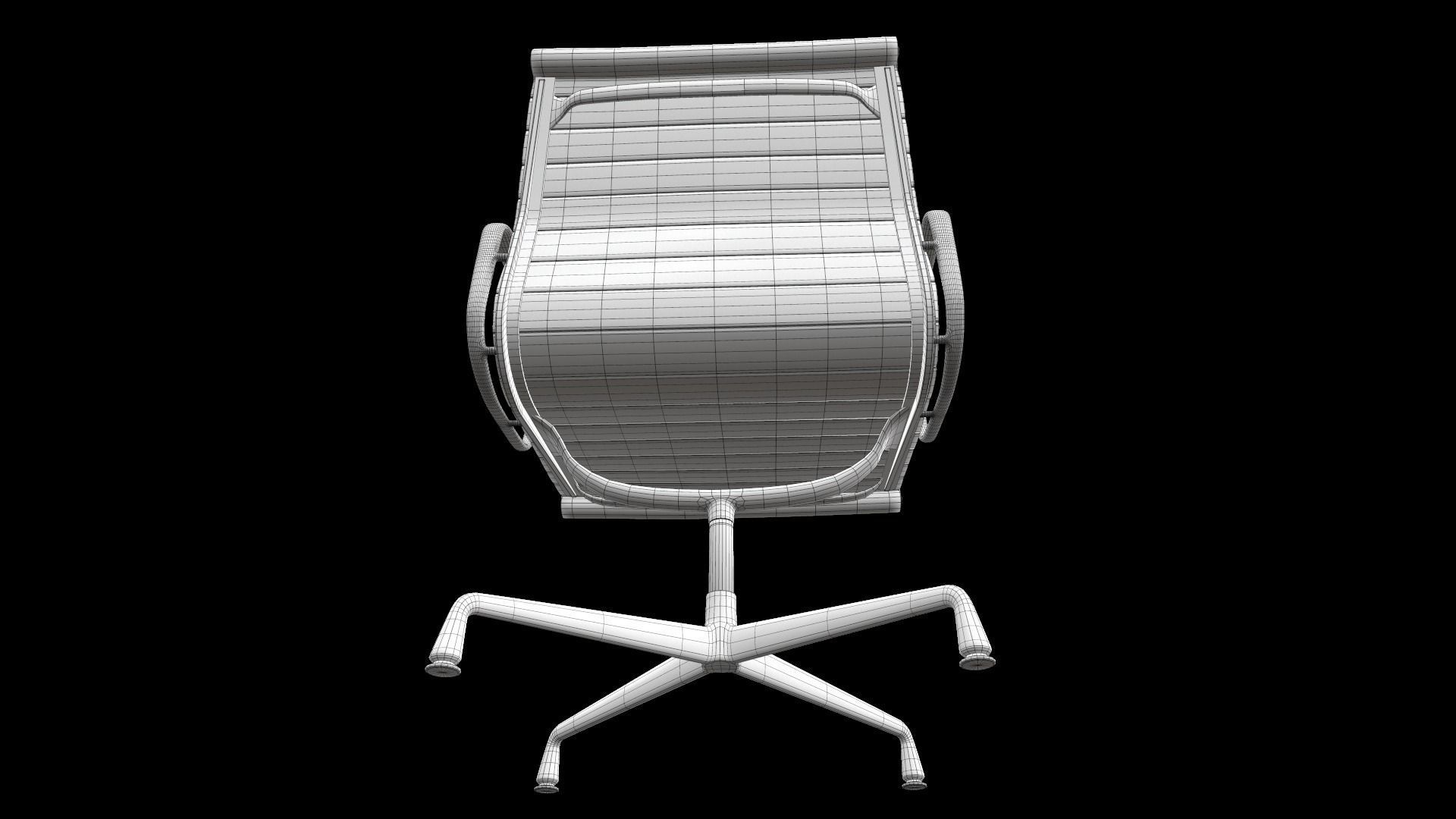 Chair eames 3D model_13
