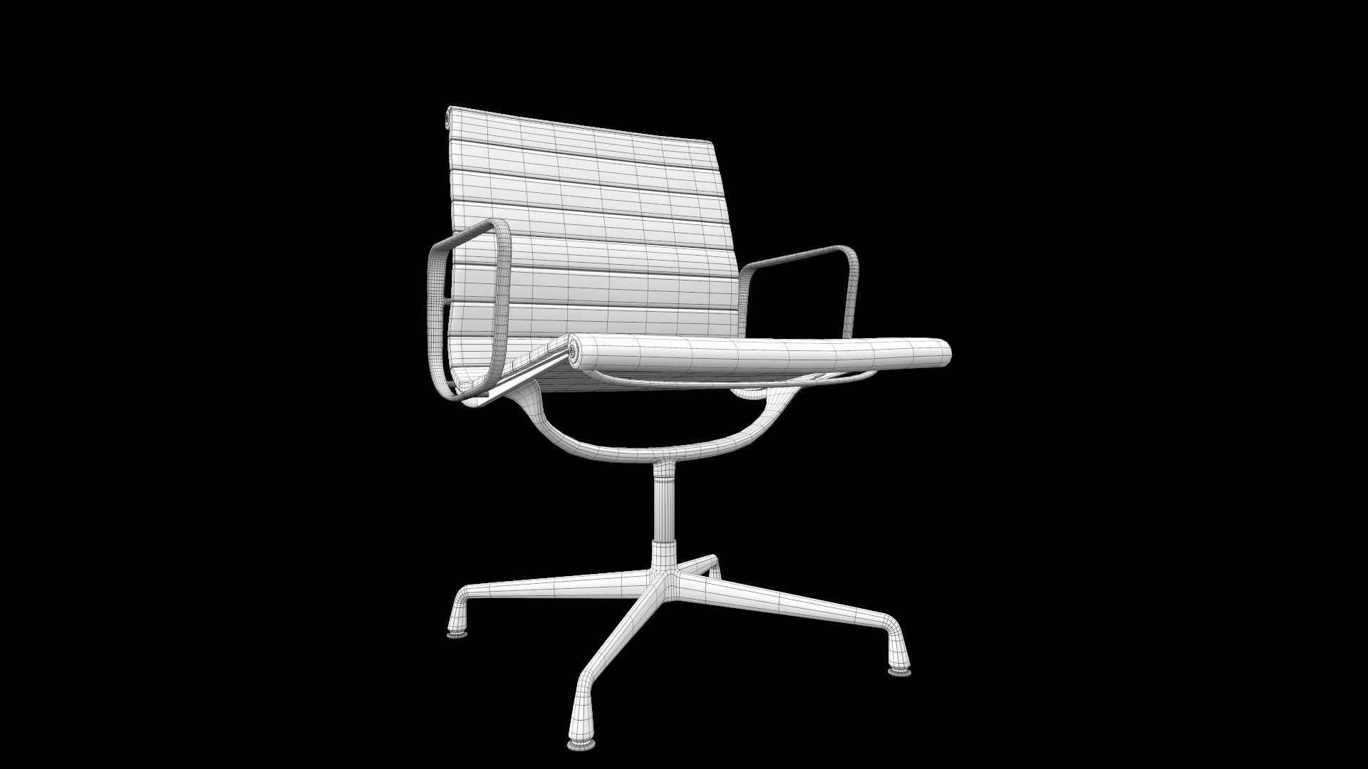 Chair eames 3D model_14