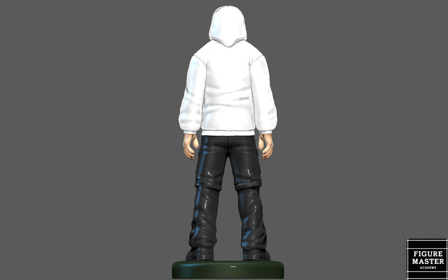 FORTNITE Shady Doggo BULLDOG SKIN CHARACTER ART TOY GAME ANIME 3D print model_7