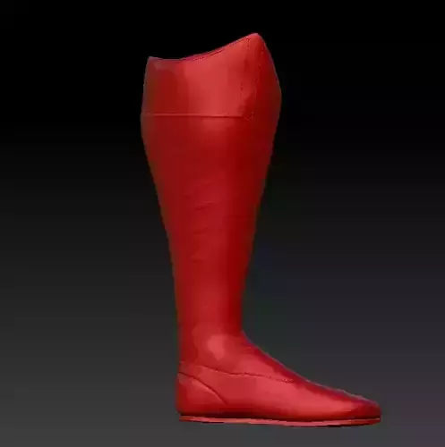 Superman Christopher Reeve-Inspired Boot 3D print model