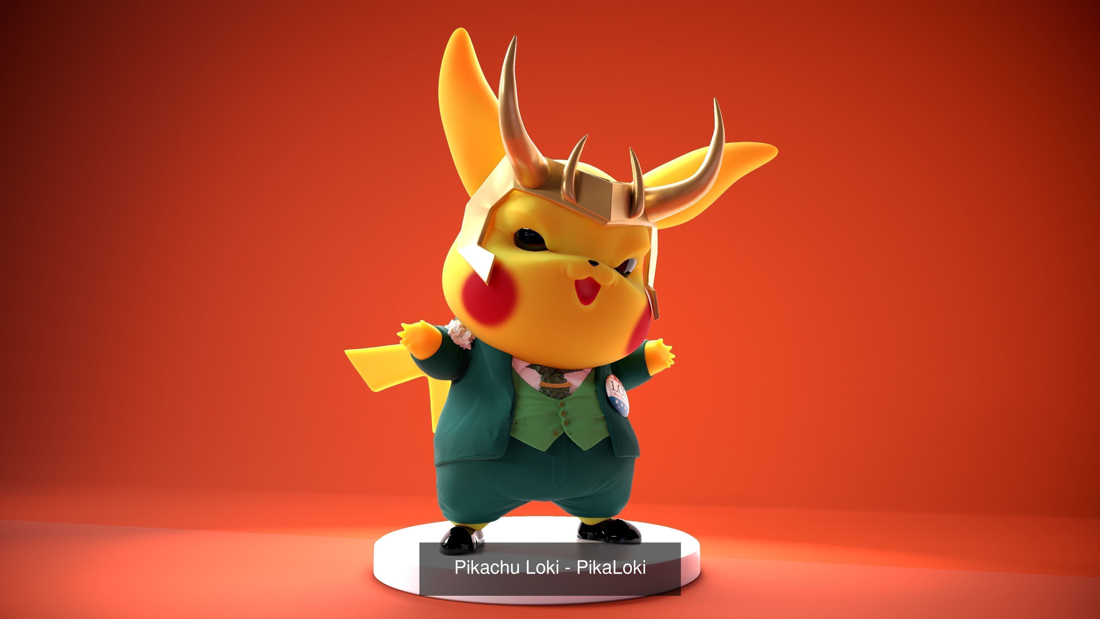 Pikachu Collection- Batman - Deadpool - Squid game - Loki _8