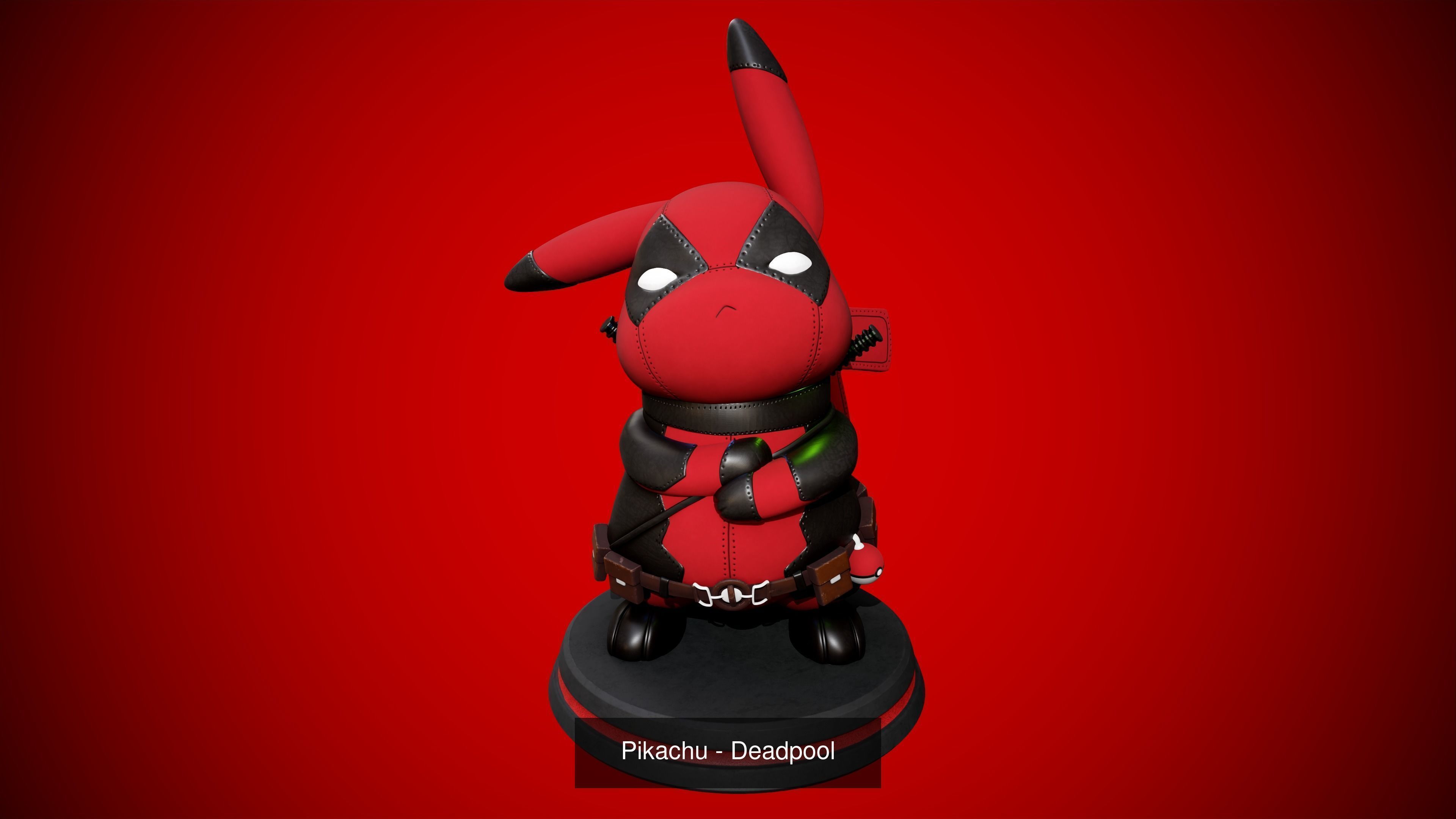 Pikachu Collection- Batman - Deadpool - Squid game - Loki _5
