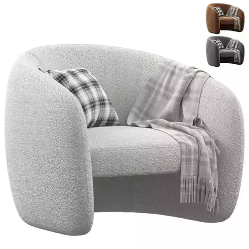 Kearney Wide Tufted Barrel Chair