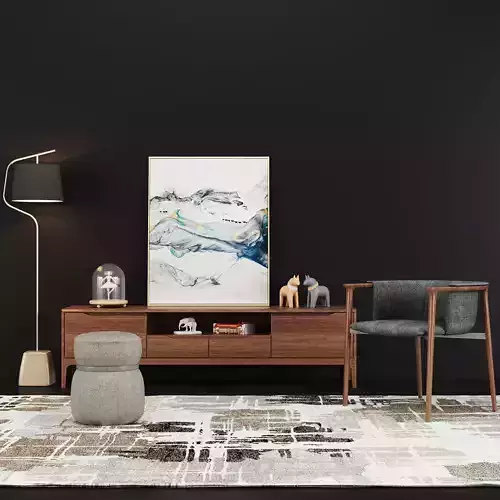 Modern Interior Set 94 3D model