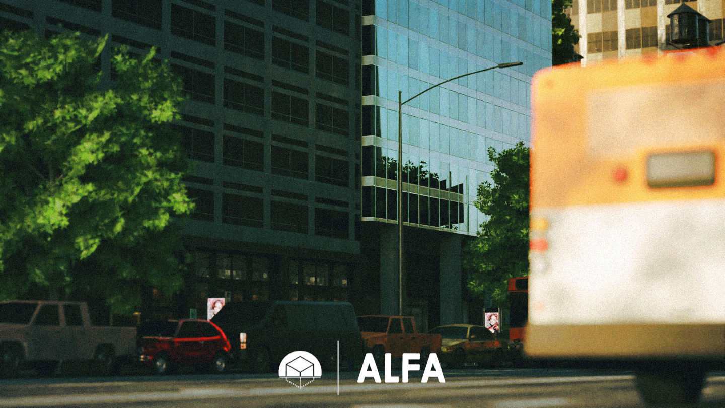 American Styled Block Of Buildings 3D model_6