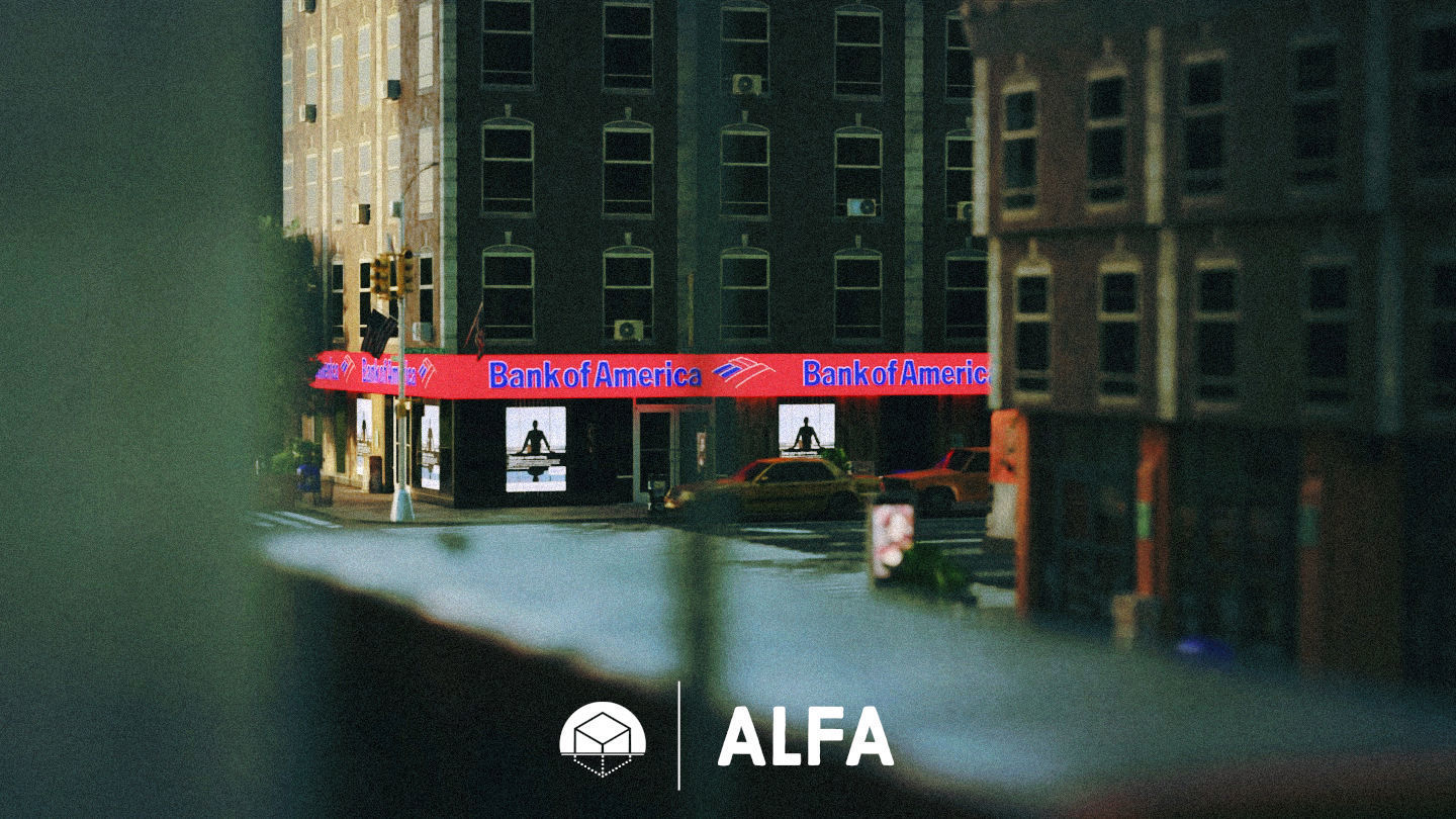 American Styled Block Of Buildings 3D model_3