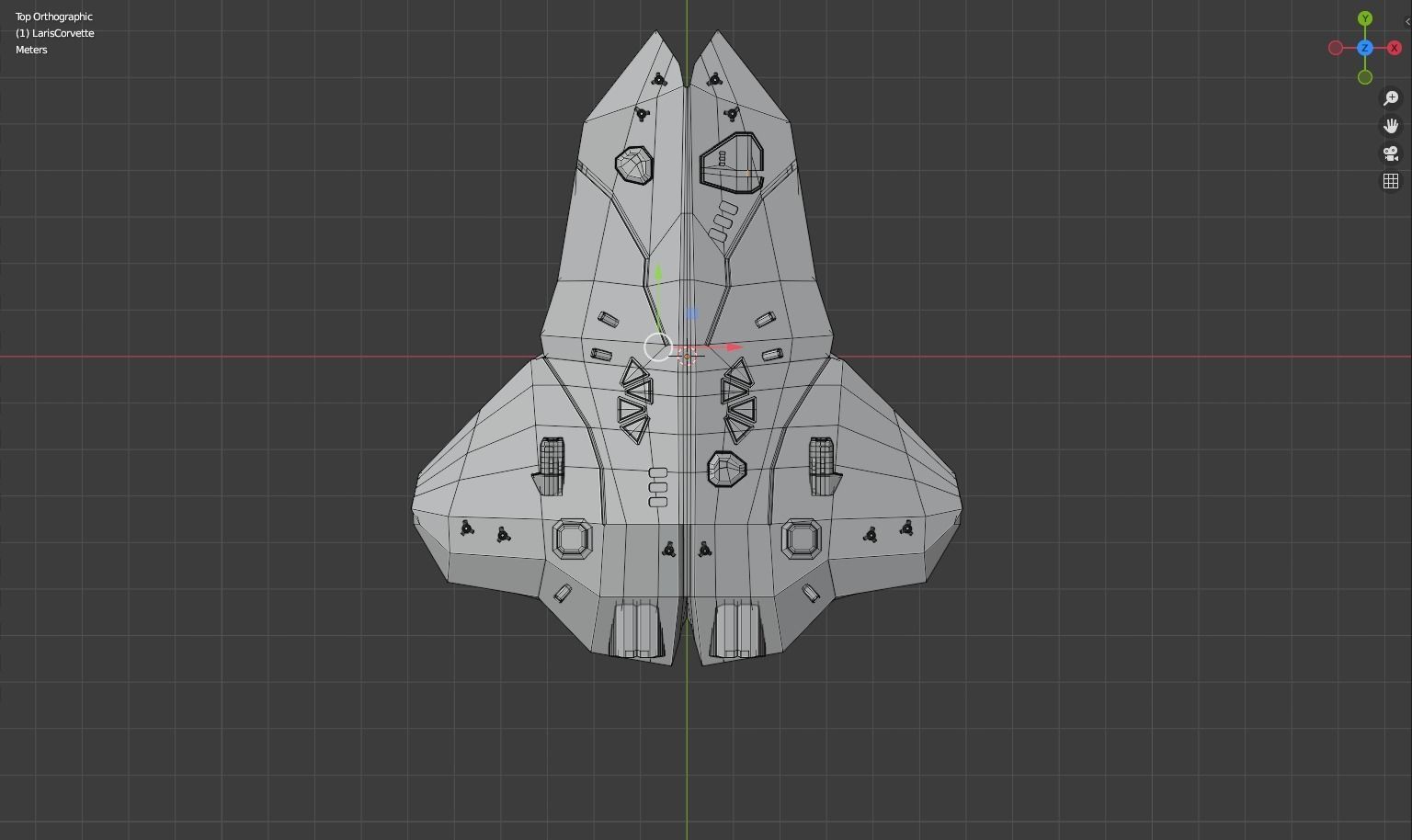 Spaceship corvettes free 3D model 3D printable | CGTrader
