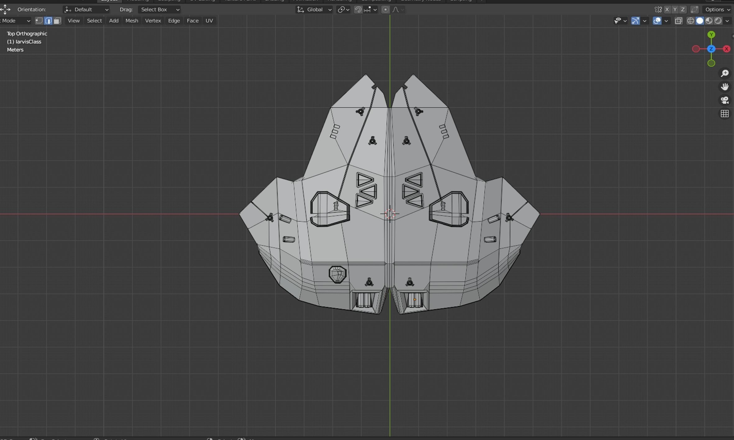 Spaceship corvettes free 3D model 3D printable | CGTrader