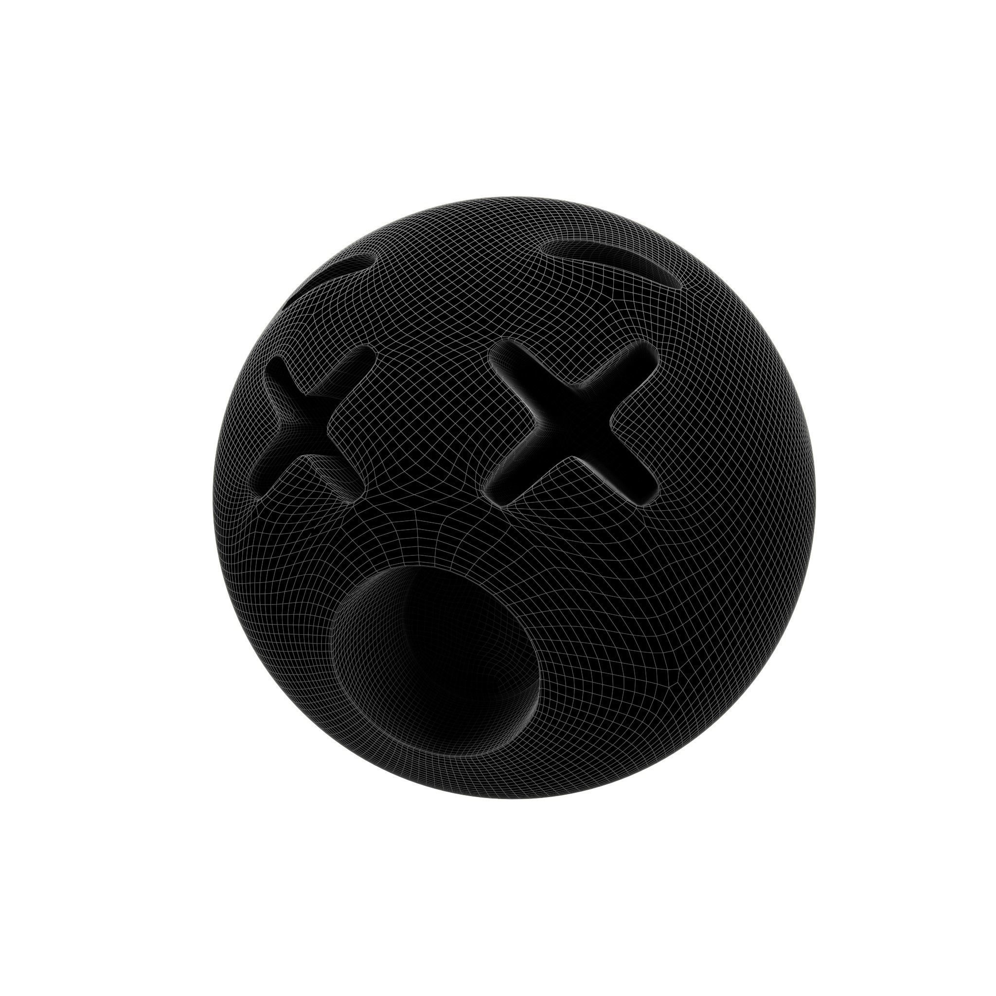 Dizzy Face 06 Low-poly 3D model_5