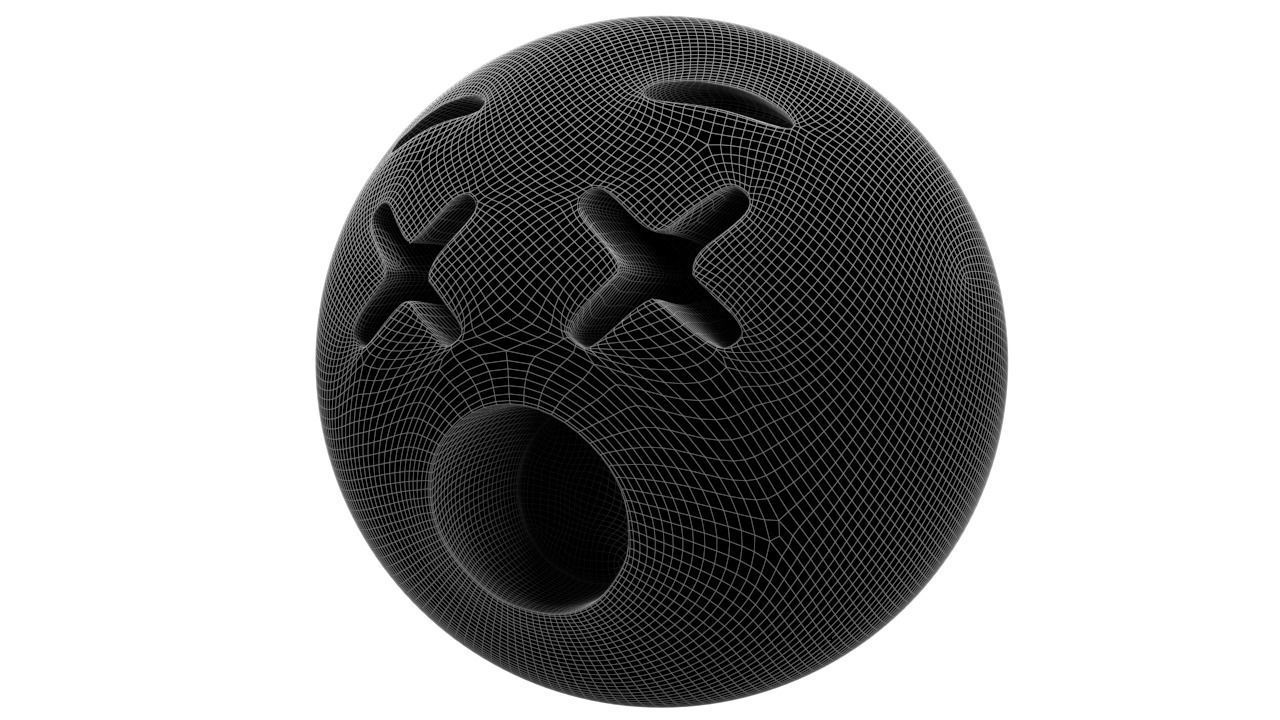 Dizzy Face 06 Low-poly 3D model_6