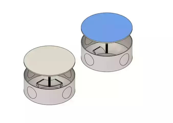 Small electrical box 3D print model
