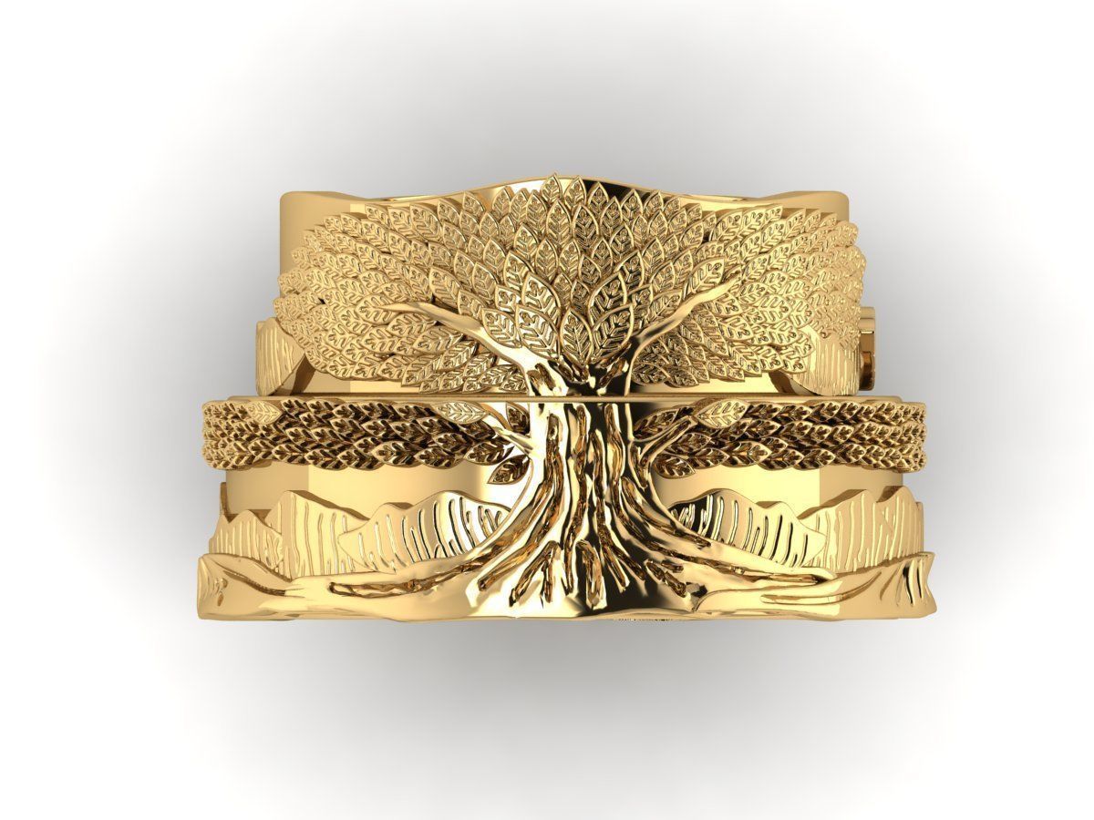 Engagement ring  Low-poly 3D model_13