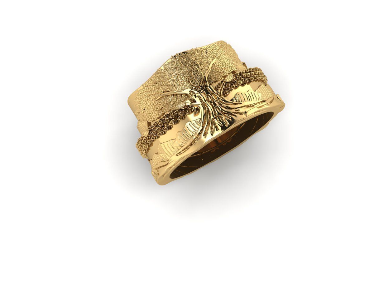 Engagement ring  Low-poly 3D model_11