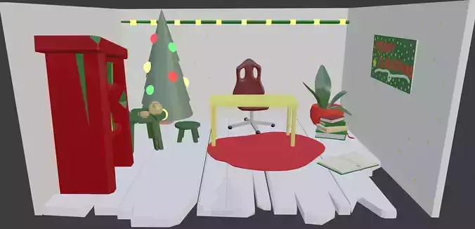 My Christmas asset Pack 3D model