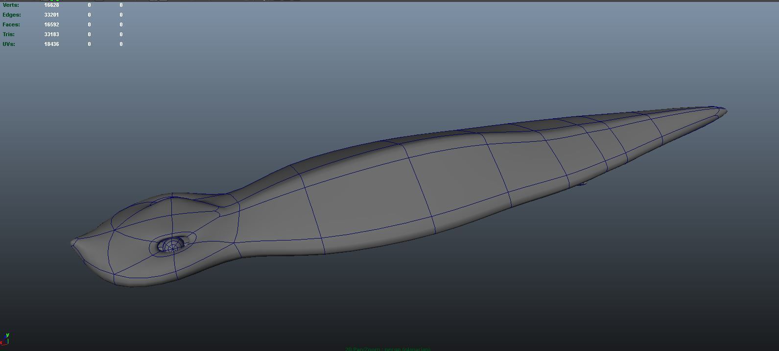 planarian flatworm 3D model_8