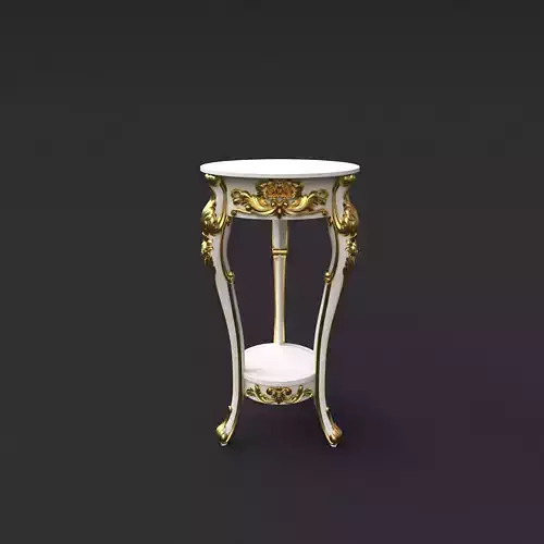 VASE STAND WITH FLOWERS