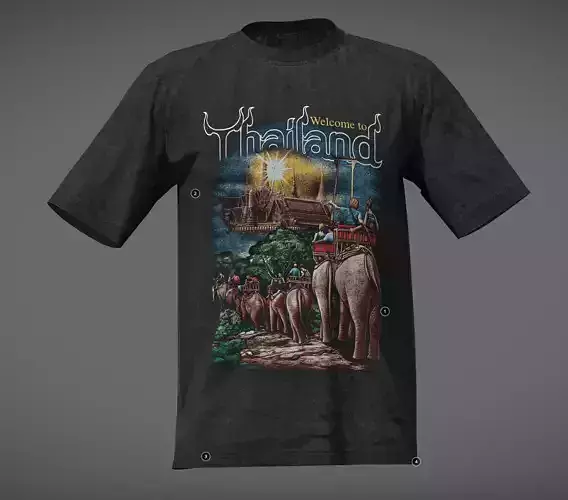 4K Thailand Tourist T-shirt