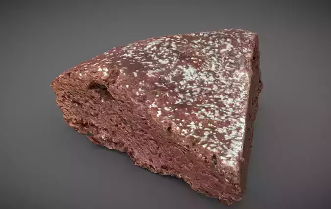 Slice of chocolate cake