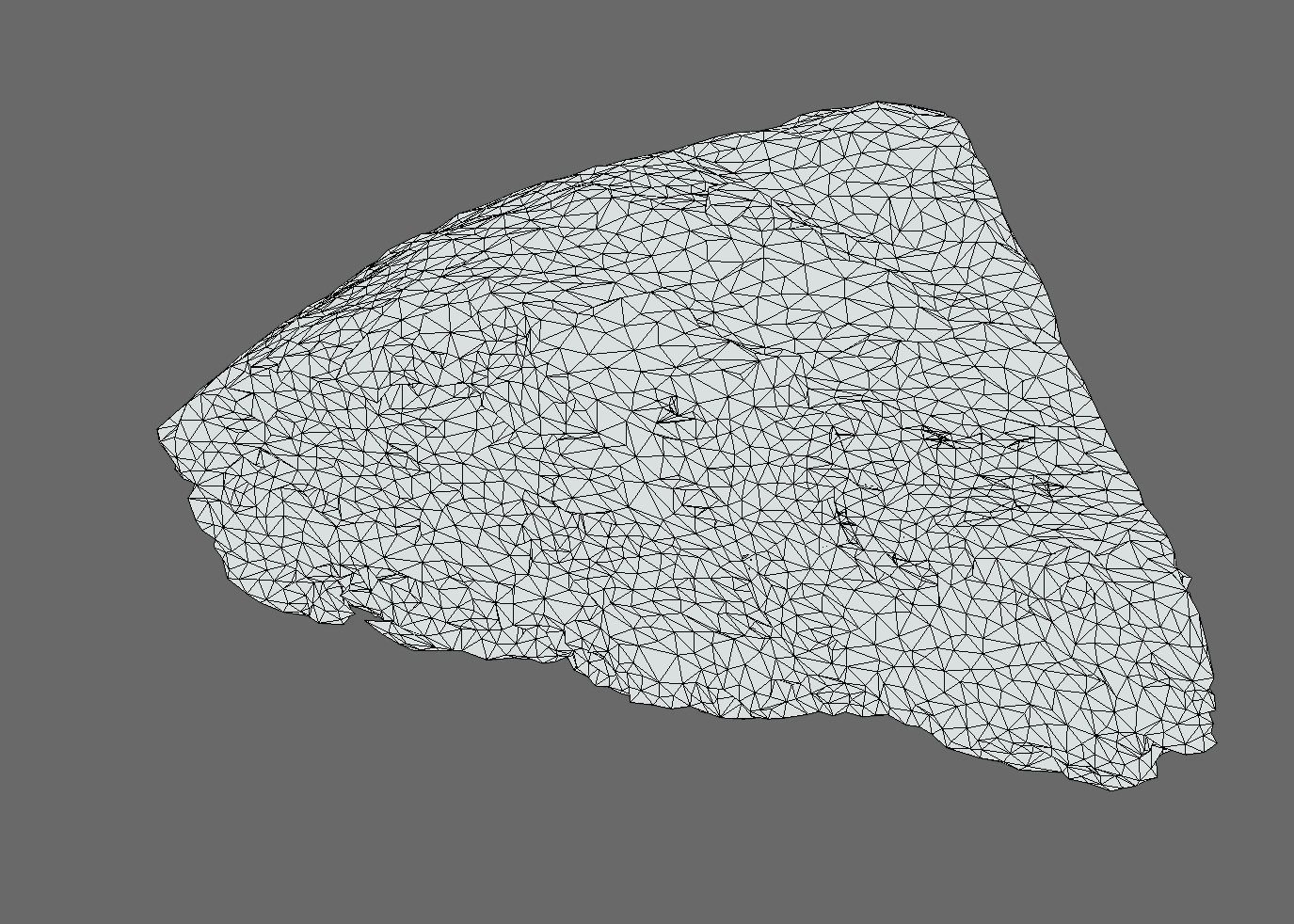 Slice of chocolate cake 3D model_5