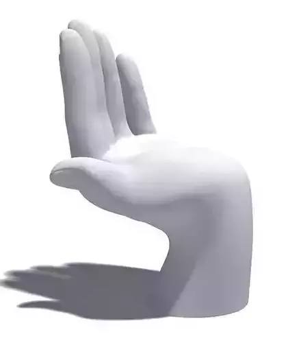 Hand Statue