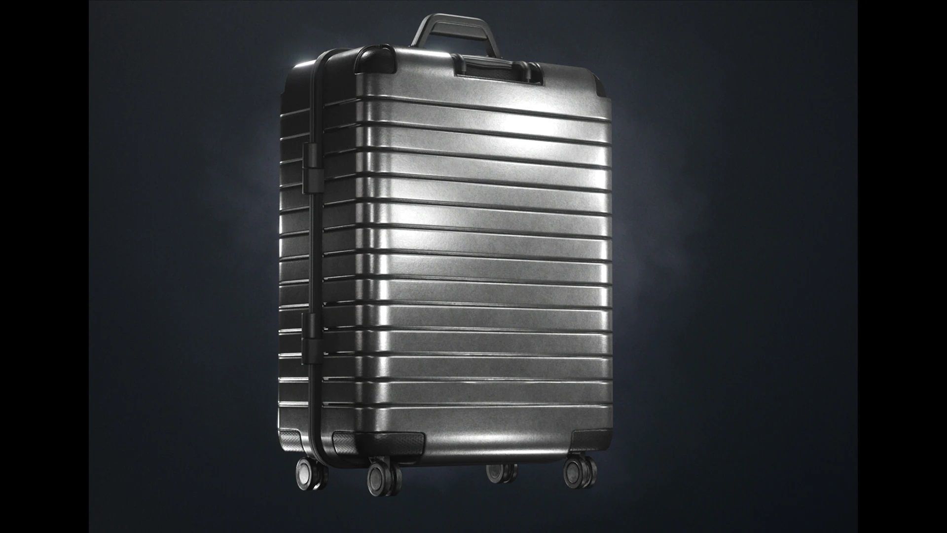 Luggage - Suitcases and Handbags Low-poly 3D model_10